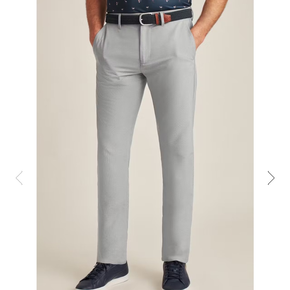 Bonobos Performance Links Grey Men's Pants- Athletic Fit